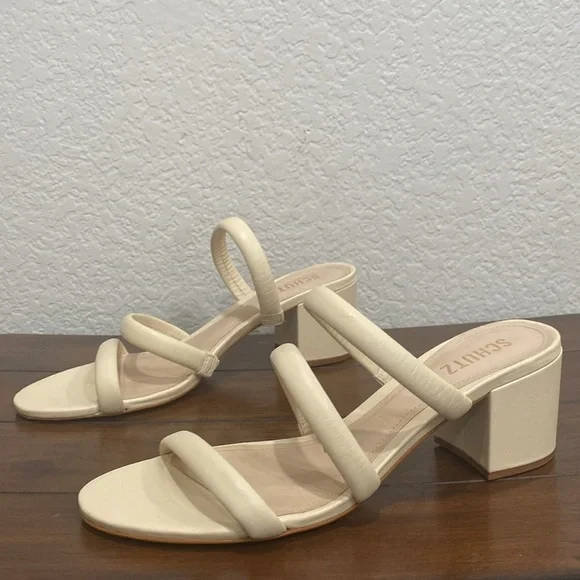 Schutz Olly Block Heel Sandals Size 11 - Picture 6 of 10